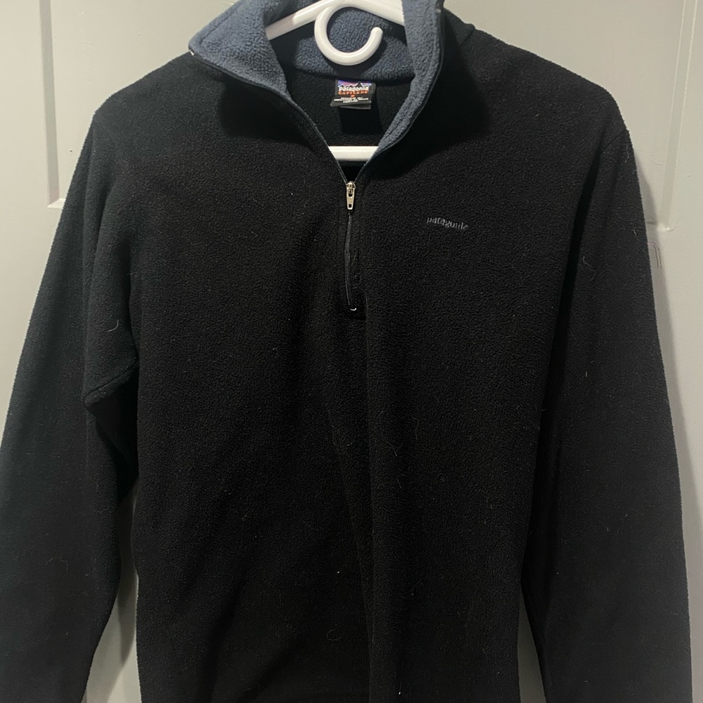 Black Patagonia Quarter Zip